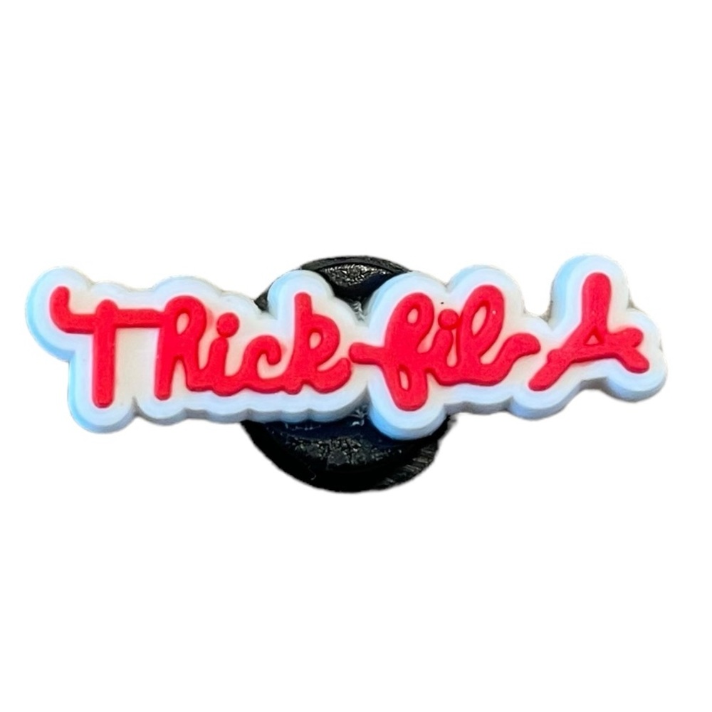 Thick-Fil-A Croc Charm
